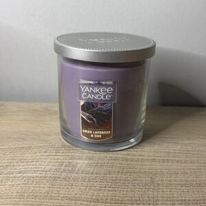 Yankee Candle Dried Lavender & Oak  Scented Classic Large Jar One Wick‎ 7 oz New